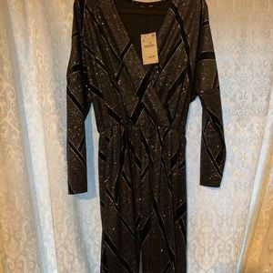 Zara sparkle jumpsuit ❇️